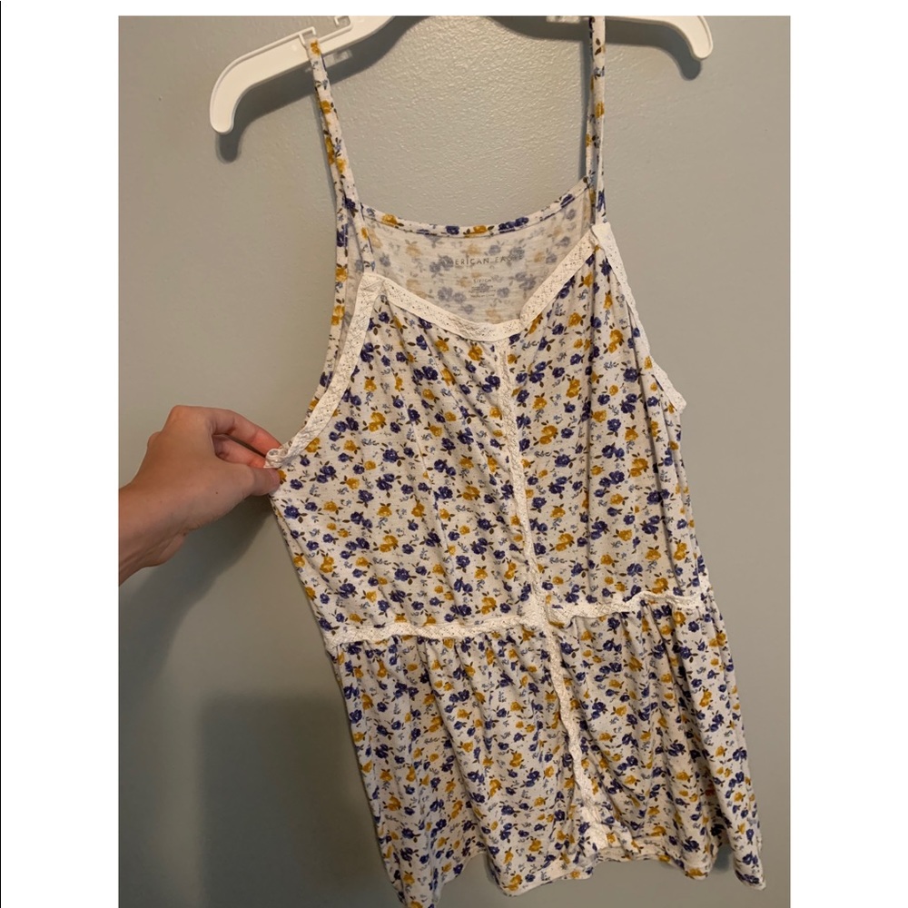 American Eagle flower tank